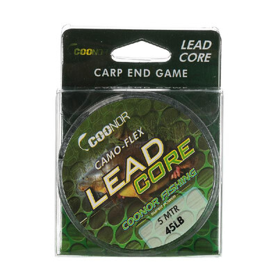 

ROMACCI 45lb 5m Leadcore Braided Camouflage Carp Fishing Line Hair Rigs Lead Core Fishing Tackle