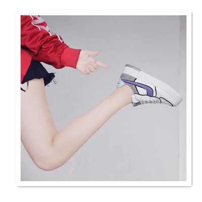 

2018 autumn new Korean version of the wild board shoes students spring&autumn thick bottom flat casual shoes tide shoes Korean