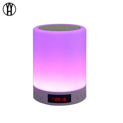 

WH S66 Outdoor Portable Card Subwoofer Touch Light Mini Wireless Bluetooth Speaker for xiaomi samsung huawei iphone