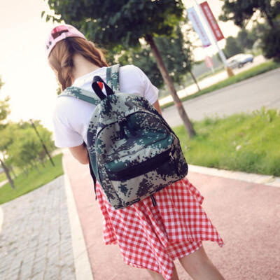 

Fashion Womens Girl Canvas Shoulder School Bag Backpack Travel Satchel Rucksack