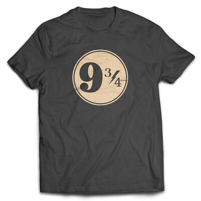 

9 34 Nine Three Quarters Harry Potter Hogwarts T-Shirt