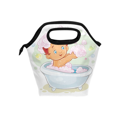 

Lunch Bag Tote Bag Bathing Child Travel Picnic Organizer Lunch Holder Handbags Lunch Bag Box