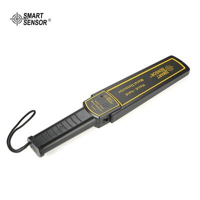 

SMART SENSOR High Sensitivity Handheld Metal Detector Security Scanner Scanning Tool with Earphone Buzzer Vibration Automatic Tuni