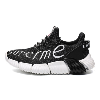 

TANGDE FLY KNITTED ULTRA LIGHT BREATHABLE SUPER YEEZY LACE UP FASHION SPORTS SNEAKERS