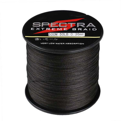 

100M-2000M 6LB-300LB Test Black 100pe Dyneema Braided Fishing Line