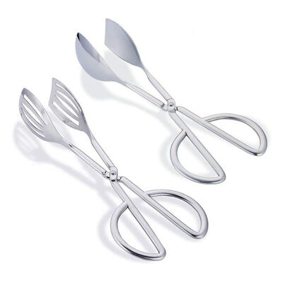 

UpperX Food Pliers 2 Pack Stainless Die BBQ baking tongs serving utensil Tong biscuits Cake Clip kitchen kitchen accessories