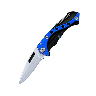 

Multifunctional Outdoor Camping Cutter with Key Ring Portable Mini Stainless Steel Folding Blade Foldable Pocket Cutter Survival C