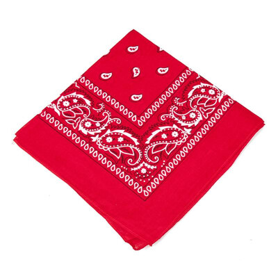 

1PC Unisex Hip Hop Black Paisley Bandana Headwear Hair Band Scarf Neck Wrist Wrap Band Headtie Square scarf High quality
