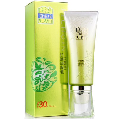 

100 птиц газель податливый полированная Солнцезащитный Milk SPF30 + PA +++ 40g (старая и новая упаковка случайных)