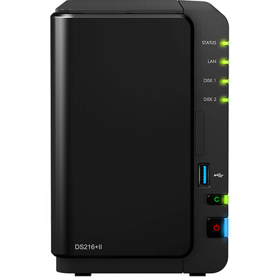 

Synology DS216 + II 2-дисковый NAS-сервер хранения данных (без встроенного жесткого диска)