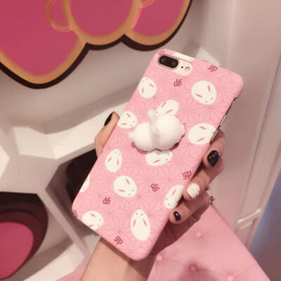 

3D Cartoon Seal Rabbit Hard Plastic Phone Case Cover for iPhone 766s Plus Skin