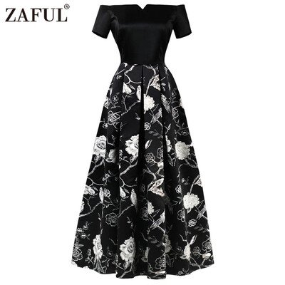 

Hepburn Vintage Series Women Dress Spring
