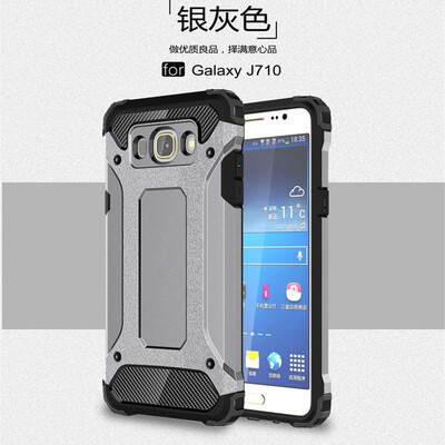 

Fivice Samsung Galaxy J7 2016J710 case Luxury Silicone Diamond Armor PC Hard Shell Phone Case