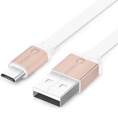 

Ferguson (cabos) F00201-5 Эндрюс смартфон телефон кабель для передачи данных microusb зарядное устройство общая информация плоская линия 1.5M золотая голова белая линия