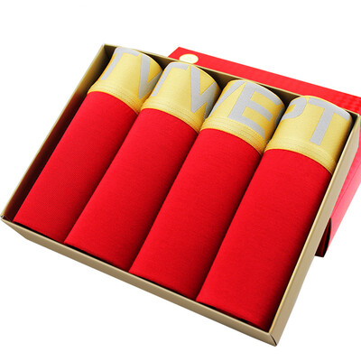 

Jingdong supermarket seven wolves men&39s underwear Benming big red horn pants men&39s marriage modal underwear 4 loaded 7002-4G