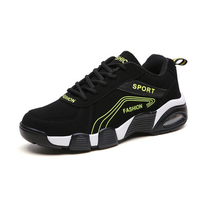 

New sports shoes mens shoes in autumn 2018 Korean fashion casual shoes Joker mens thick soles increased running shoes