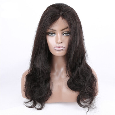

Amazing Star Brazilian Virgin Hair Body Wave Full Lace Wig For Black Women Human Hair Crochet Full Lace Wig with Baby Hair