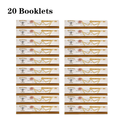 

32pcsbooklet Innovative Rolling Papers Natural Cigarette Papers Smoking Accessories 50 BookletsBrown Color