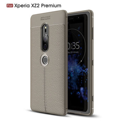 

Fecoprior Back Cover For Sony Xperia XZ2 Premium Case Soft TPU Silicon Fundas Coque Celulars