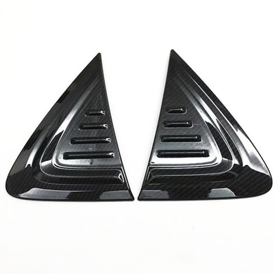 

Car Side Body Fender Trim Air Wing Vent Cover Sticker Carbon Fiber Style for Toyota Izoa CHR C-HR