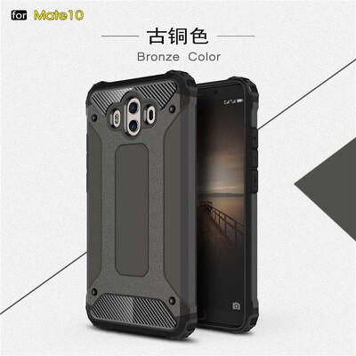 

Fivice Huawei Mate 10 case Luxury Silicone Diamond Armor PC Hard Shell Phone Case