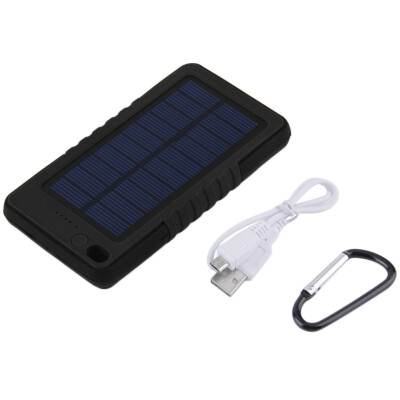 

8000mAh Portable Waterproof Solar Power Bank Backup Battery Charge For Phone