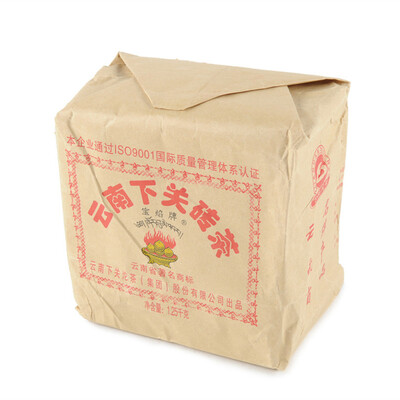 

Xia Guan Flame Tibetan Puer Tea Brick 2006 Raw 250g