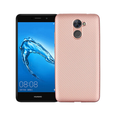 

Goowiiz Phone Case For Huawei Y7 2018Y7 Prime 2018Y7 Pro 2018Nova 2 LiteHonor 7C8 Luxury Ultra-thin Carbon Fiber Silicone