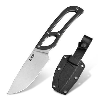 

Outdoor Straight Cutter Camping Hunting Survival Tool Fruit Cutter with Sheath