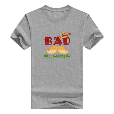 

Bad Hombre Anti-Trump Graphic Mens T-Shirt