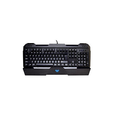 

AULA Ergonomic Sapphire Multimedia Wired Mechanical Gaming Keyboard, Blue Switch (2013)