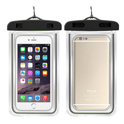 

Waterproof bags dry bag with underwater luminous bag phone case swimming bags for all universal models 35 inches-6 inches