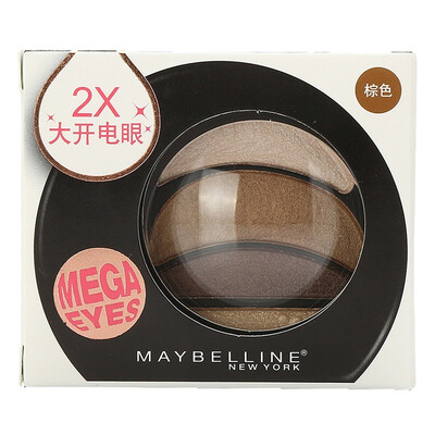 

Maybelline MAYBELLINE big power eye shadow plate brown 32g up&down big bright eyes long lasting