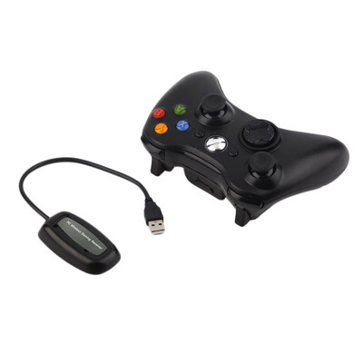 

2.4 г игры беспроводной контроллер геймпад джойстик и ПК приемник для XBOX360