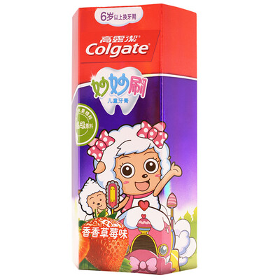 

Гао Lujie (Colgate) Миу Миу щетка детская зубная паста 70г (пикантный вкус клубники) (6 лет)