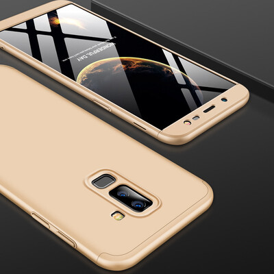 

Goowiiz Phone Case For Samsung Galaxy J8 2018A7 2018Note 9 Fashion Color collision 360 Degree Coverage PC Full Protection