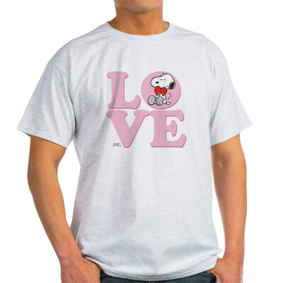 

CafePress - Peanuts Snoopy Love - Snoopy T-Shirt - 100 Cotton T-Shirt