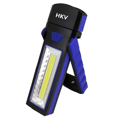 

HKV 5W COB Portable Outdoor Lamp Flashlight Magnet Adsorption Inspection Lamp