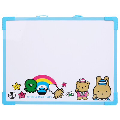 

Morning light M & G ADB98302 medium children magnetic learning white board graffiti board blue with whiteboard pen white board rubbing buckle
