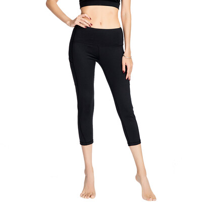 

Yoga Capri Pants Yoga Shorts Women High Waist Yoga Pants Tummy Control Workout Pants With 3 Pockets