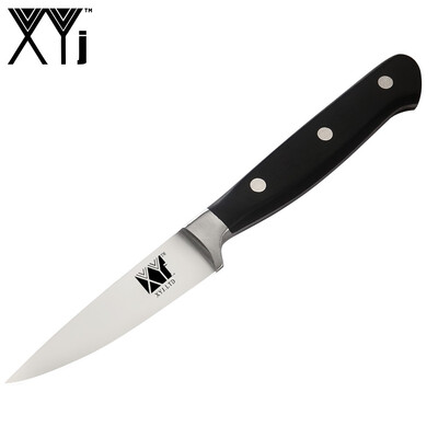 

Stainless Steel Paring Knife XYj Handmade Kitchenware 35 inch Fruit Knife New Design ABS Handle Kitchen Knives & Accessories