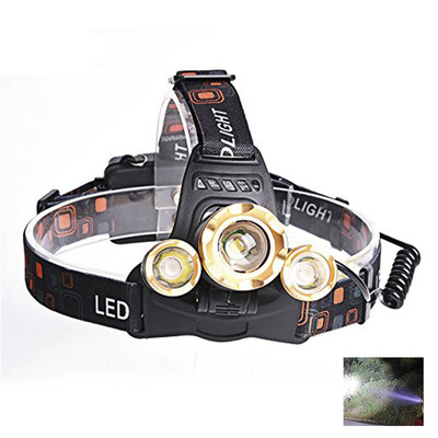 

YWXLight 30W LED Headlamp Waterproof Helmet Light for Camping Hiking Outdoor Sports