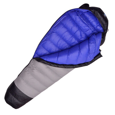 

Black Rock (BlackCrag) new D series mummies sleeping bag ultra-light down sleeping bag outdoor adult sleeping bag stitching (D400 grams of cashmere left)