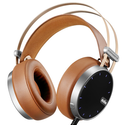 

First impression G26 headset computer headset gaming gaming headset high fidelity stereo belt microphone with vibration brown