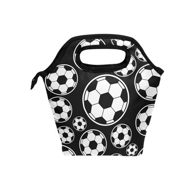 

Lunch Bag Tote Bag Football Travel Picnic Organizer Lunch Holder Handbags Lunch Bag Box