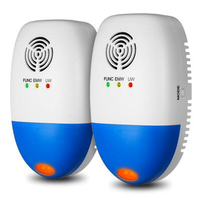 

Electromagnetic Ultrasonic Plug-in Mouse Insect Control Repeller Electric Pest Bug Cockroach Repeller with Night Light AC110-250V