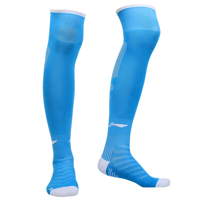 

Li Ning LI-NING Male&female adult childrens football socks knitted breathable long tube over the knee socks training game football socks AWLL099-8 Xinjiang