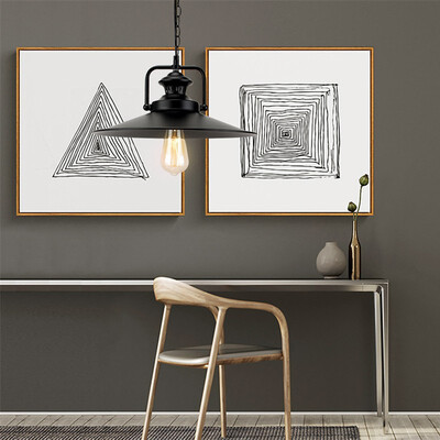 

Baycheer HL479005 Industrial Style 26CM Warehouse Pendant Light with Metal Railroad Shade