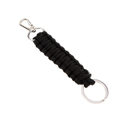 

Woven Paracord Lanyard Keychain 7 Strand Parachute Cord Lanyard Keychain Carabiner Hook