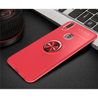

Fivice Vivo V9 case TPU metal ring shell magnetic bracket soft shell